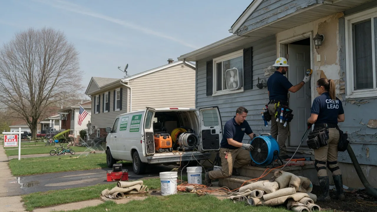 Flood Cleanup in Meshoppen, PA near me